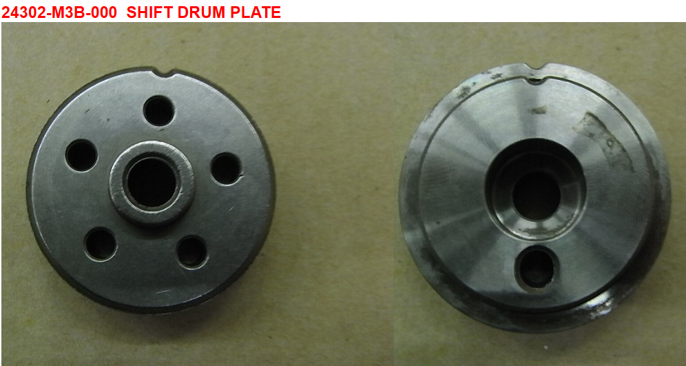 11-SHIFT DRUM PLATE - Symba 100