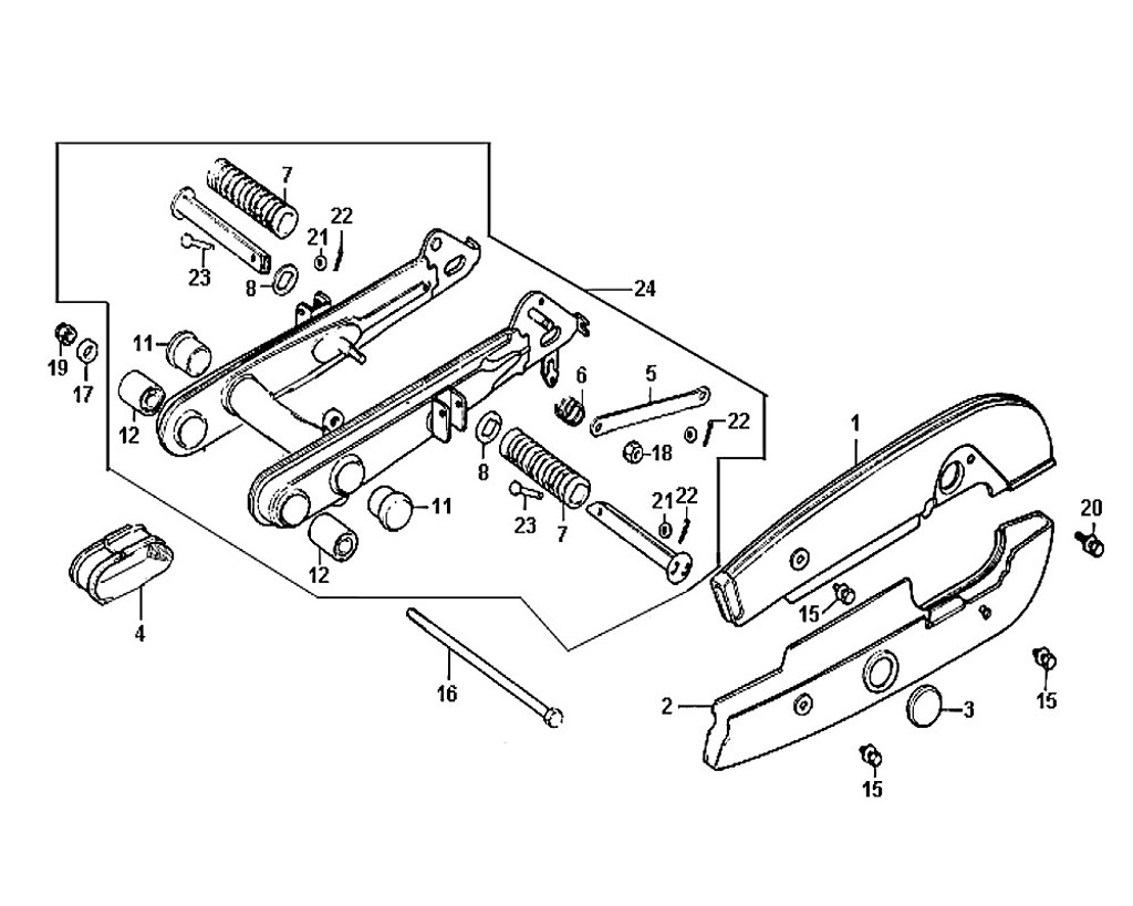 12-RR. FORK PIVOT RUB. BUSH - Symba 100