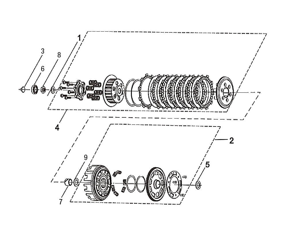 07-CLUTCH CENTER GUIDE - Wolf CR 300i