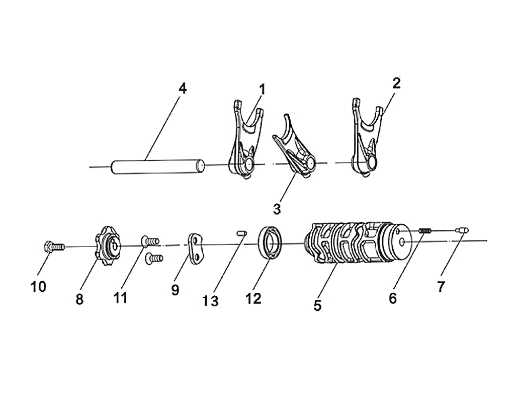 12-RADIAL BALL BRG.6804 - Wolf CR 300i