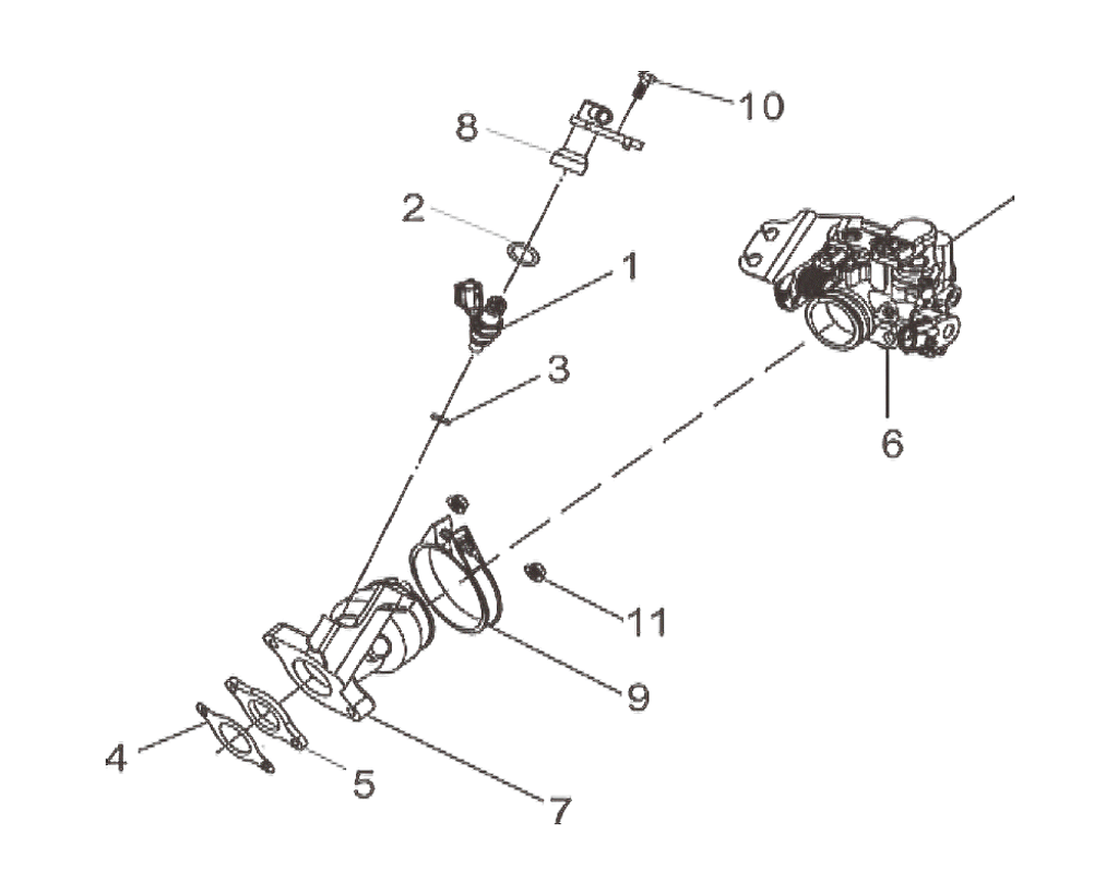 06-THROTTLE BODY ASSY - Wolf CR 300i