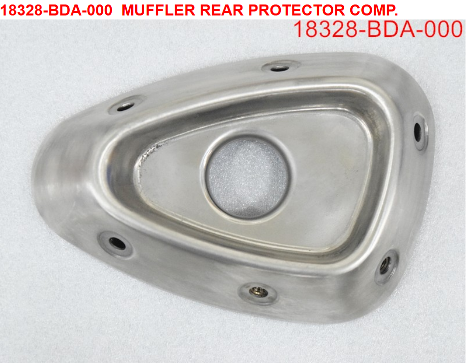 07-MUFFLER REAR PROTECTOR COMP. - Wolf CR 300i