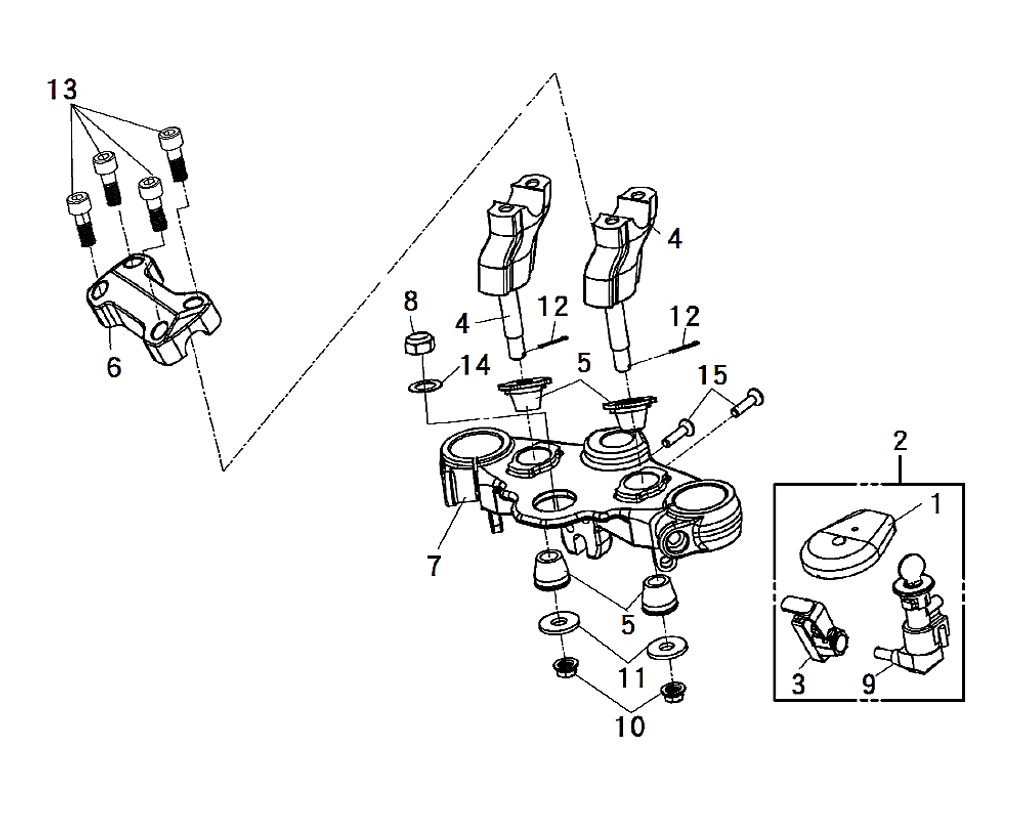 01-FUEL FILLER CAP COMP - Wolf CR 300i