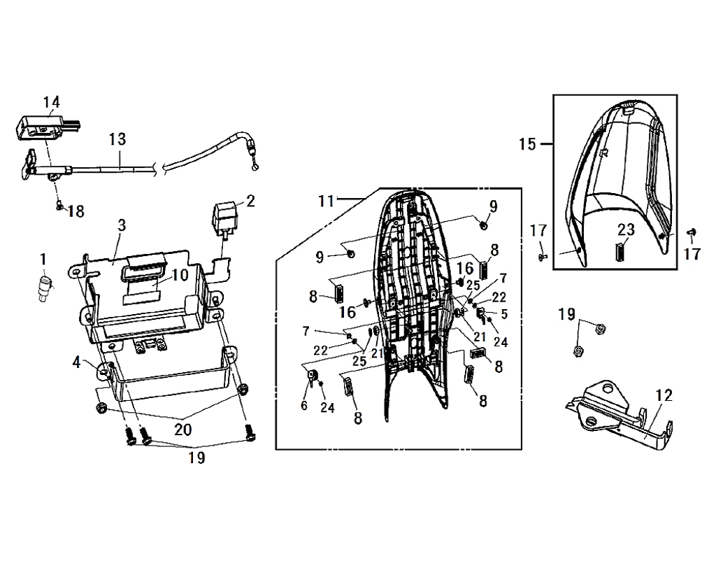 01-HAZARD CONTROL UNIT ASSY - Wolf CR 300i