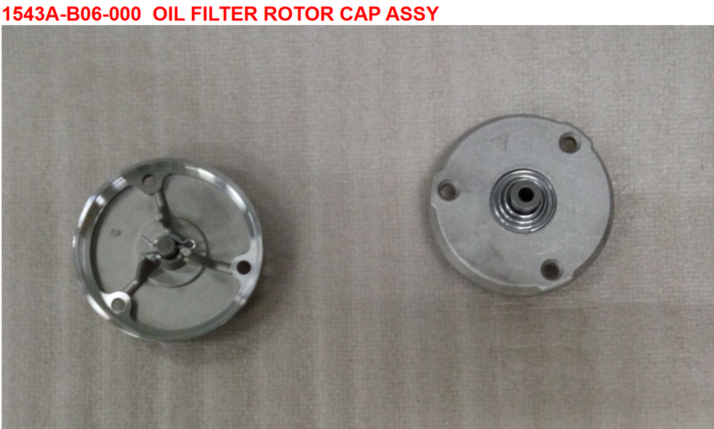02 Oil Filter Rotor Cap Assy - Wolf Classic 150