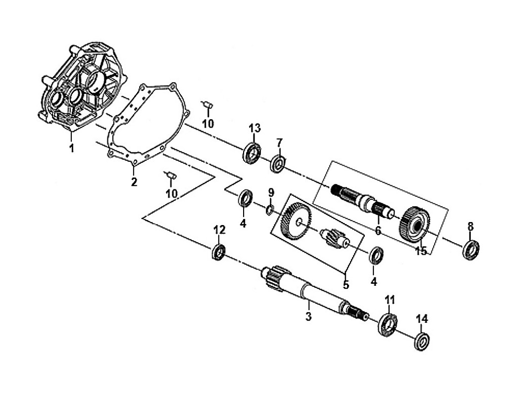 04-Ball radial bearing 6201  - Mio50 2019