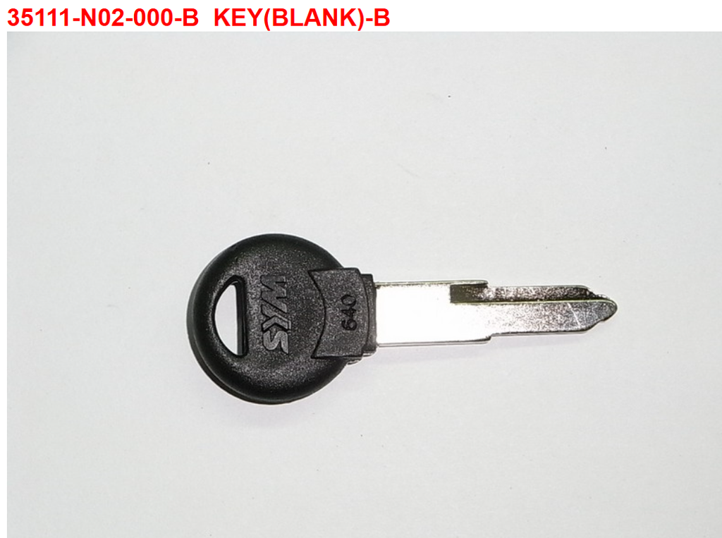 08-1 Blank Key - HD 200 Evo