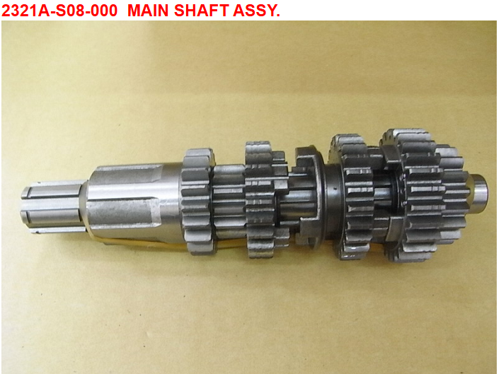29 Main Shaft Assy - Wolf Classic 150