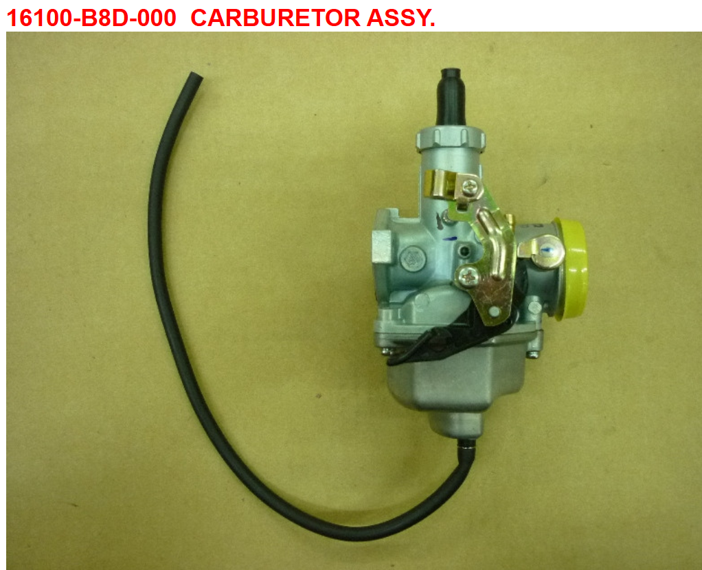 07 Carburetor Assy - Wolf Classic 150