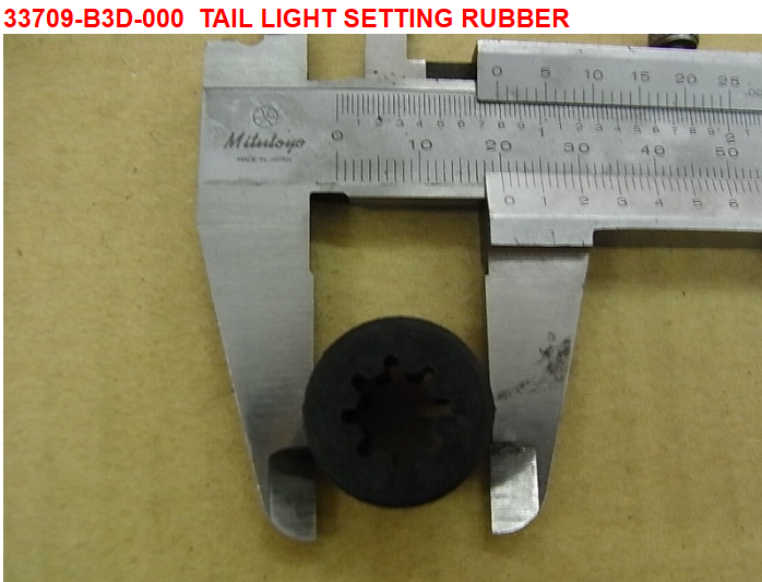 02 TAIL LIGHT SETTING RUBBER- Wolf Classic 150