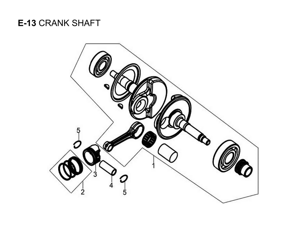 01- CRANK SHAFT COMP.