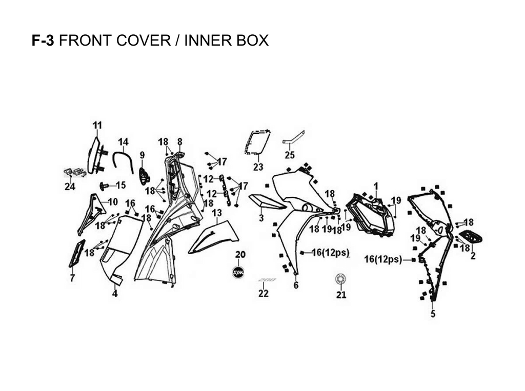 10- LH. INNER BOX GARNISH