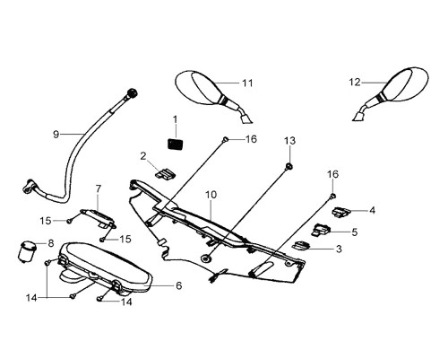 08 Winker Flasher Assy - HD 200 Evo