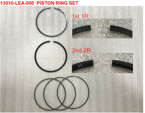 05-PISTON RING SET - Citycom 300i