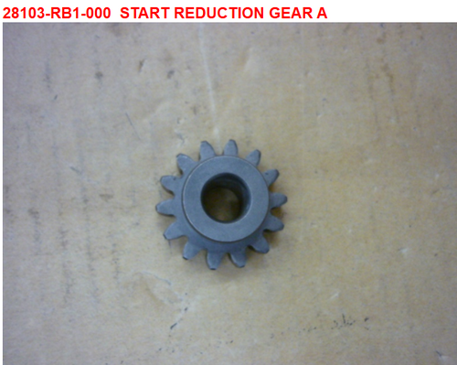 10-STARTER REDUCTION GEAR A - Citycom 300i