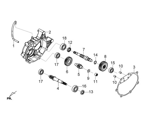 15-RADIAL BALL BRG. 6204 - Citycom 300i