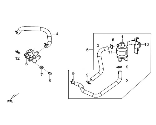 03-A.I.C.V.TUBE B - Citycom 300i