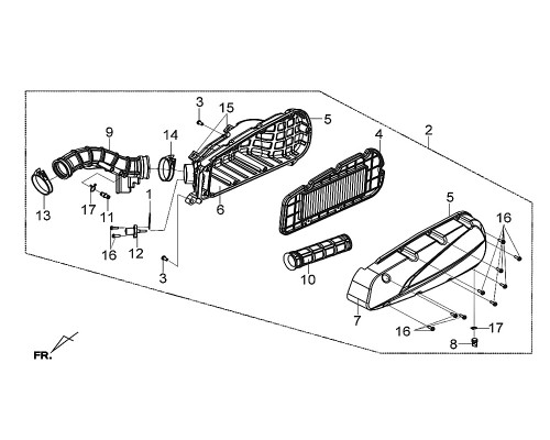 03-AIR/C SET COLLAR - Citycom 300i