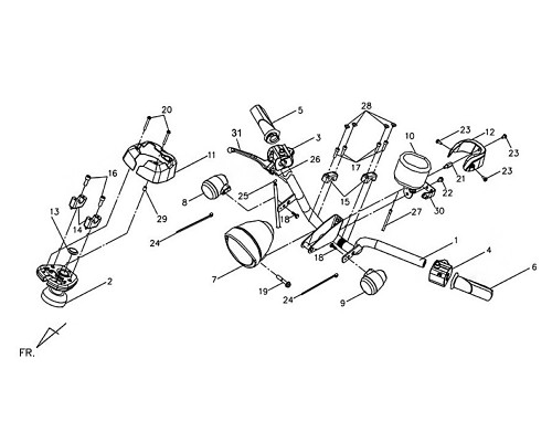 07-HEAD LIGHT ASSY - Symba 100