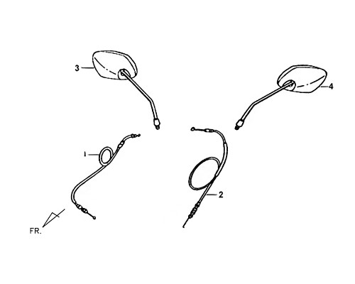 02-FR. BRAKE CABLE COMP - Symba 100