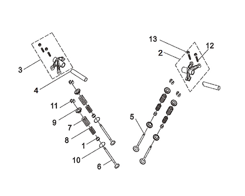 10-VALVE SPRING SEAT - Wolf CR 300i