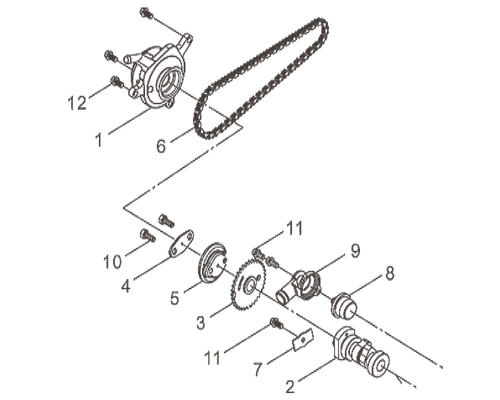 12-SH. FLANGE BOLT - Wolf CR 300i