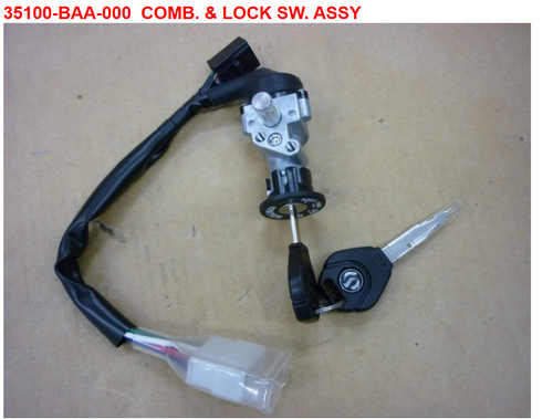 03-COMB.SW & LOCK ASSY - Wolf CR 300i