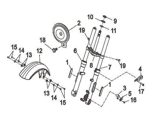 11-STRG HD. DUST SEAL WASHER - Wolf CR 300i