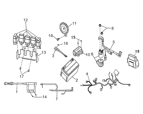 19-ECU ASSY. - Wolf CR 300i