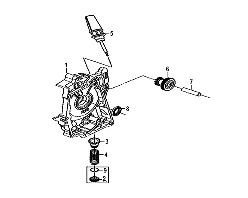 05-Oil level gauge assy  - Mio50 2019