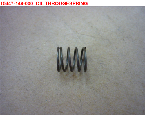 06 OIL THROUGH SPRING - HD 200 Evo