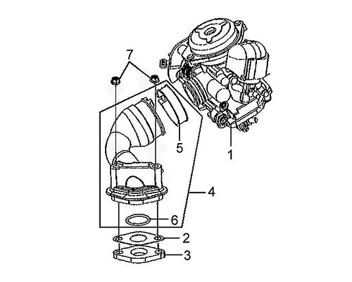 01 Carburetor Assy - Mio 50