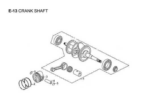 01-CRANK SHAFT COMP