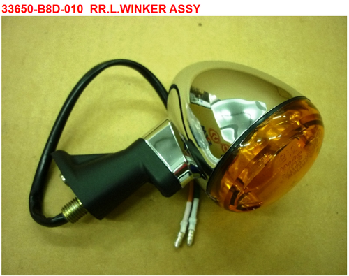 04 Rr. L. Chrome Winker Assy - Wolf Classic 150