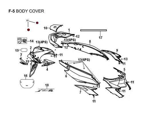 04- LH. RR. FENDER GARNISH