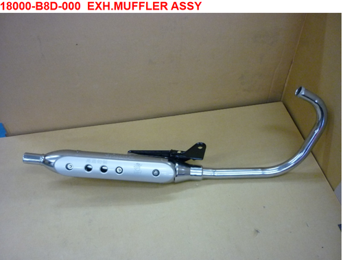 01 Exh. Muffler Assy - Wolf Classic 150