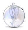 Witch Ball Iridescent Clear