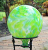 Over Opal "Lemon / Lime" Gazing Ball