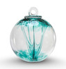 Spirit Tree Witch Ball (Lagoon Green) 4 inch