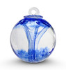 Spirit Tree Witch Ball (Light Blue) 4 inch