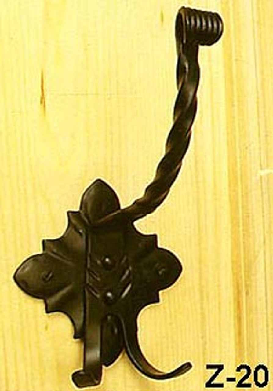 3 Prong Coat Hook - Iron Elegance