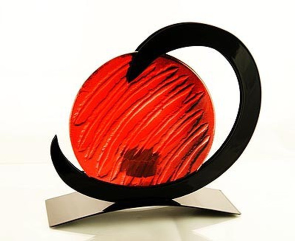 Neutron Tealight Candle Holder  (Red)