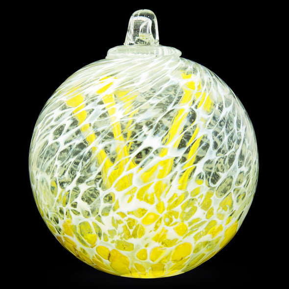 Veiled Witch Ball "Canary Yellow"