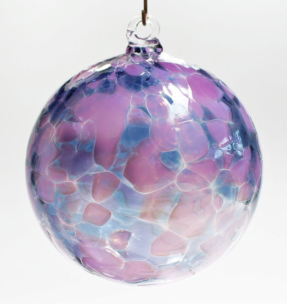 Lavender / Steel Blue 4 Inch Kugel