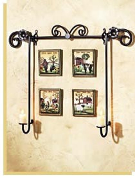 Candle Valance Rosettes Candle Valance Rosettes