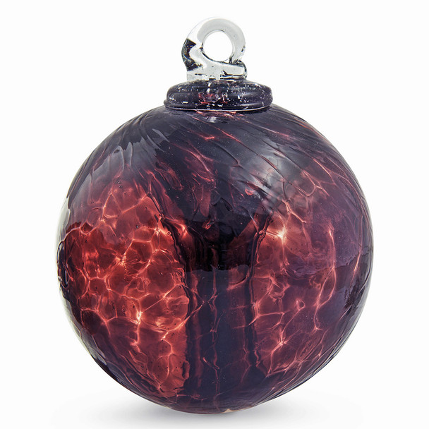 Small Witch Ball "Aubergine"