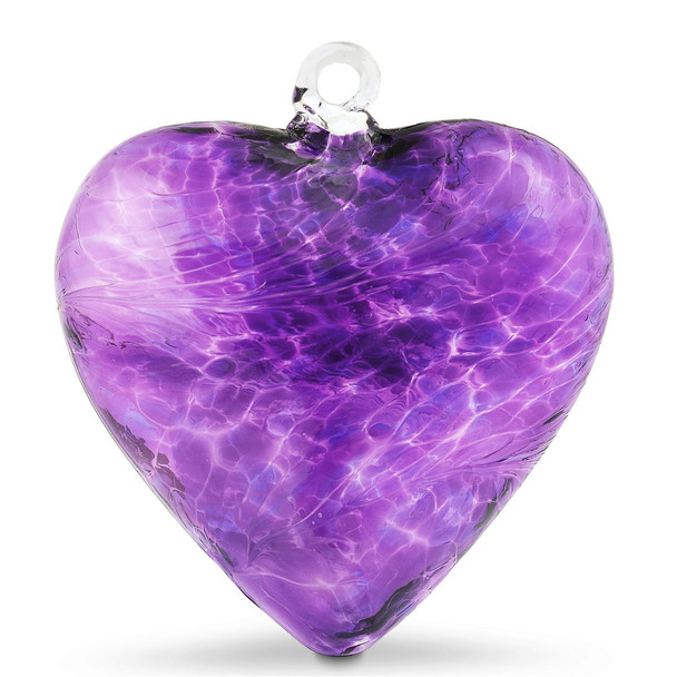 Large Heart Purple