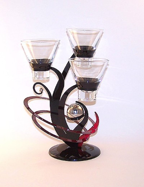 Ellipse Candle Holder Triple