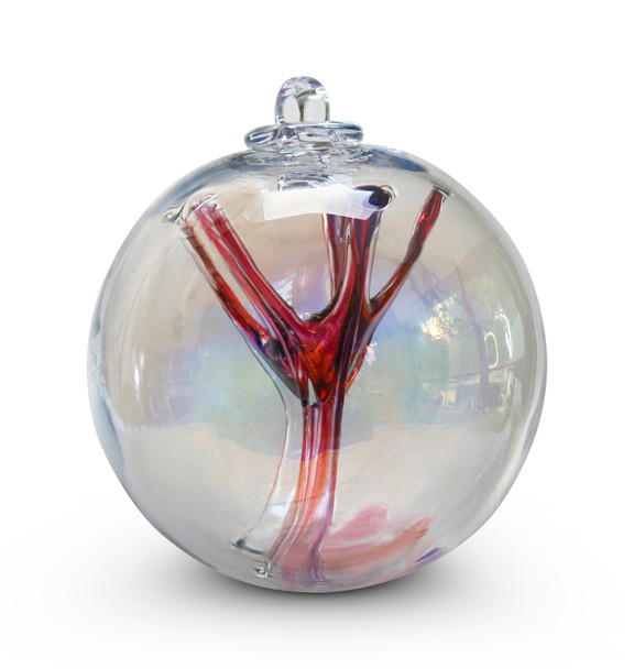 Enigmatic Witch Ball Iridescent Freesia Colors 