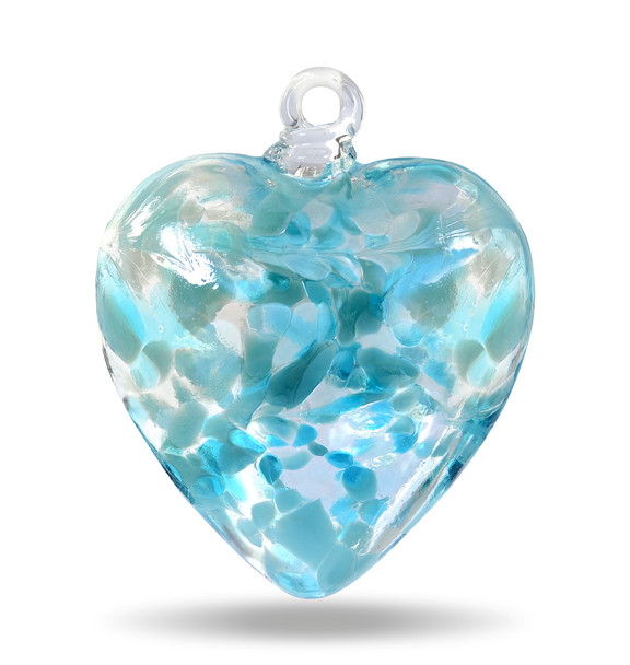 Medium Sized Glass Hearts  (12 colors!)